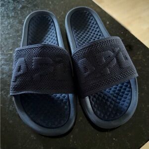 APL Navy Slide Sandals